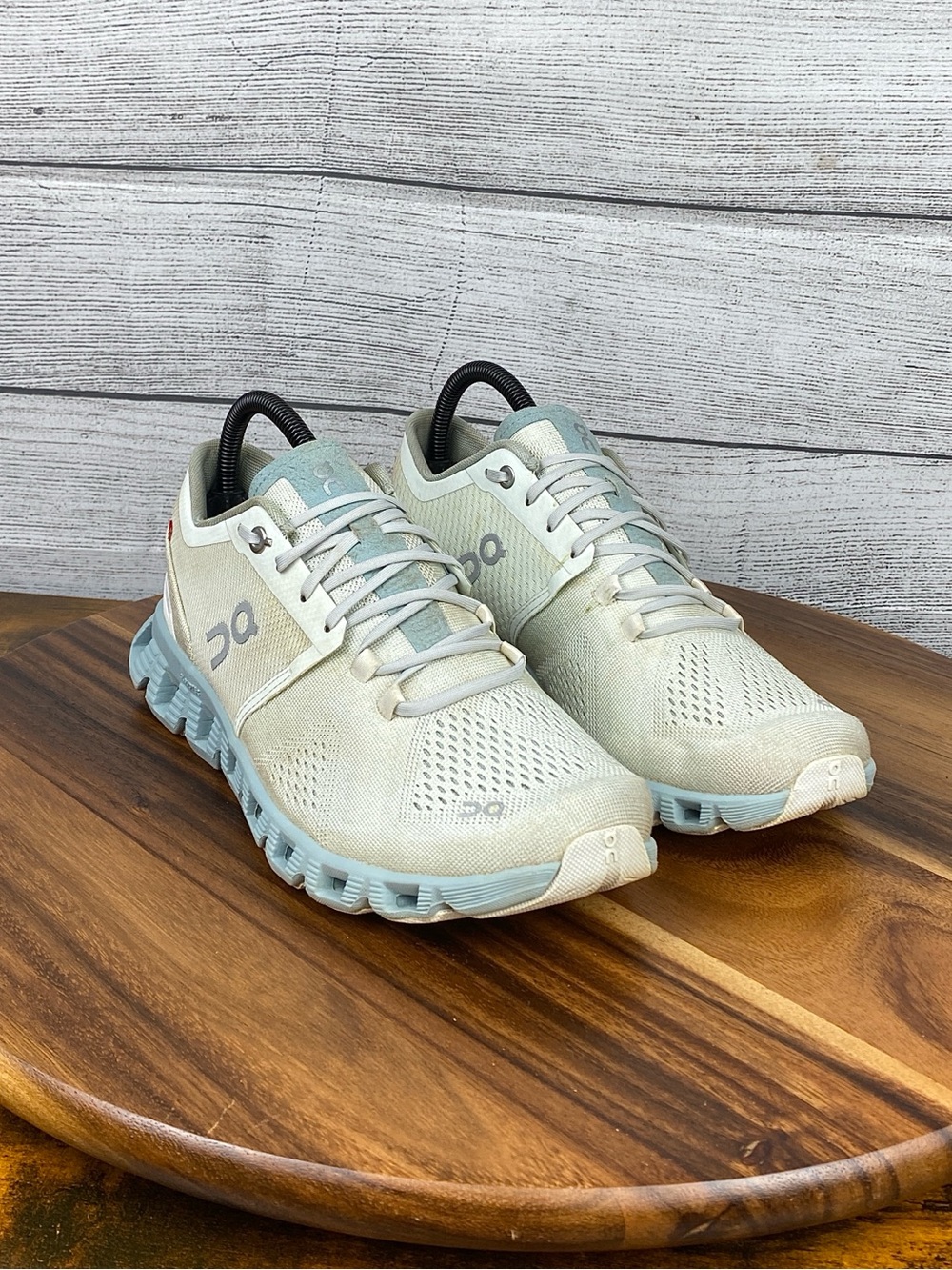 ON Running Cloud X Aloe Surf Athletic Trainer Shoes Women’s Sneaker Size 8 - Picture 3 of 12